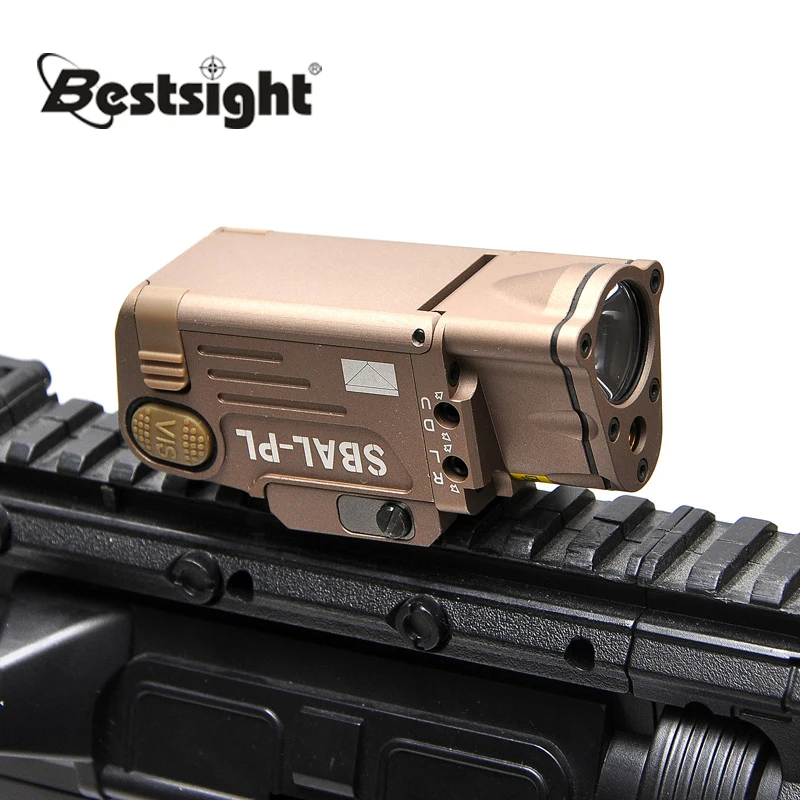 Тактический SBAL-PL охотничий фонарик красный лазерный пистолет винтовка фонарик постоянный мгновенный стробоскоп