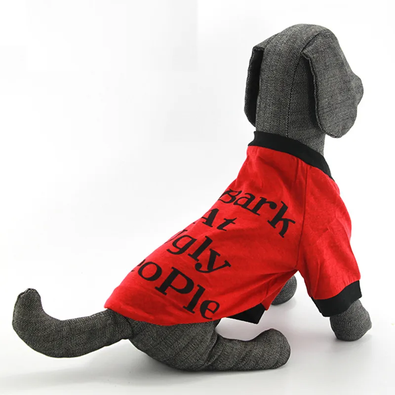 2018-Summer-Dog-Clothes-Pet-Vest-Shirt-Bark-At-Ugly-People-For-Small-Dogs-Puppy-