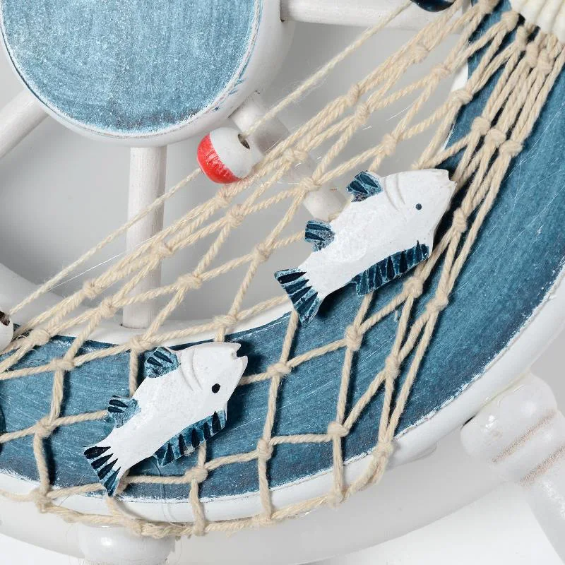  Artpad Nordic Mediterranean Rudder Beside Children Bedroom Wall Lamp Parlor Modern Creative Backgro - 32919477744