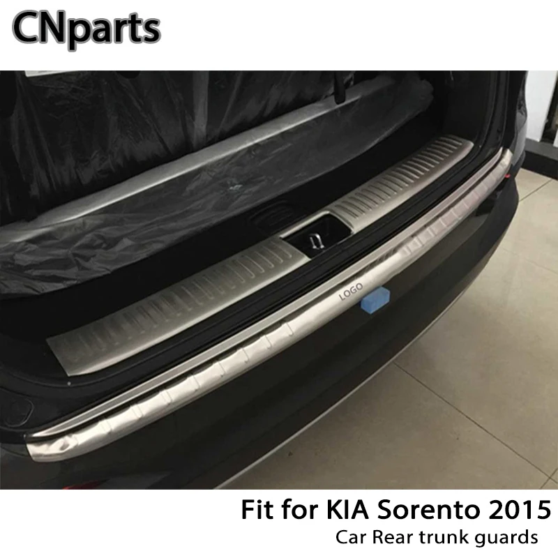 CNparts для Kia Sorento 2015 2016 авто задний багажник двери Бампер анти полоски от царапин аксессуары CNparts для Kia Sorento 2015 2016 авто задний багажник двери Бампер анти полоски от царапин аксессуары