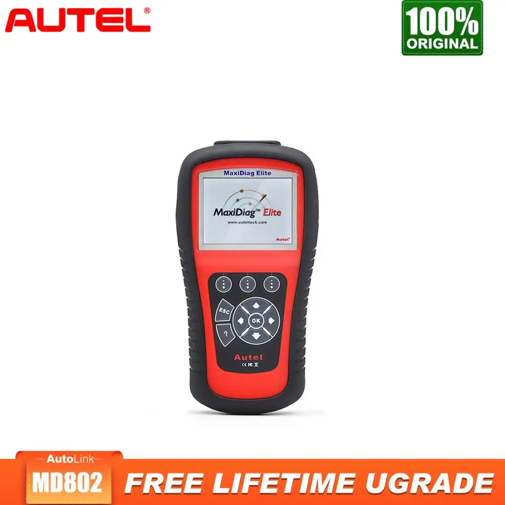 

Autel MD802 OBD2 Scanner Car Diagnostic tool 4 System engine transmission ABS OBDII Code Reader 1year of FREE updates and upgrad