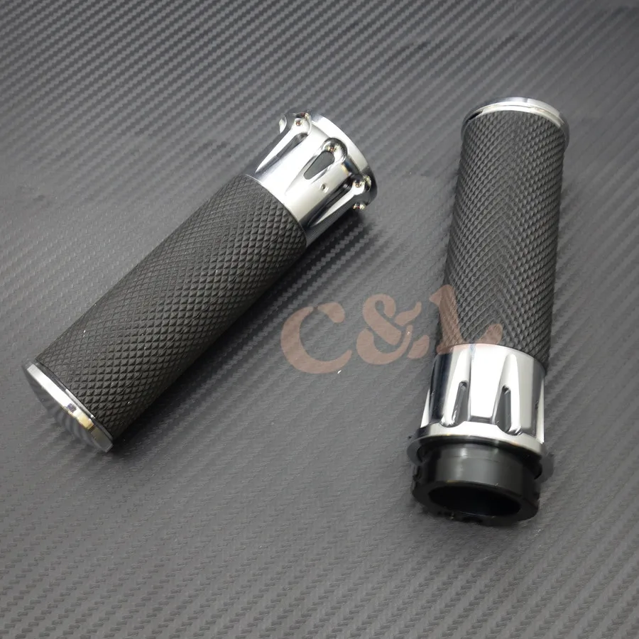 Ручки с ЧПУ для Harley Dyna Softail 1200 883 1 дюйм 25 мм|grip washer|cnc processgrip pictures |