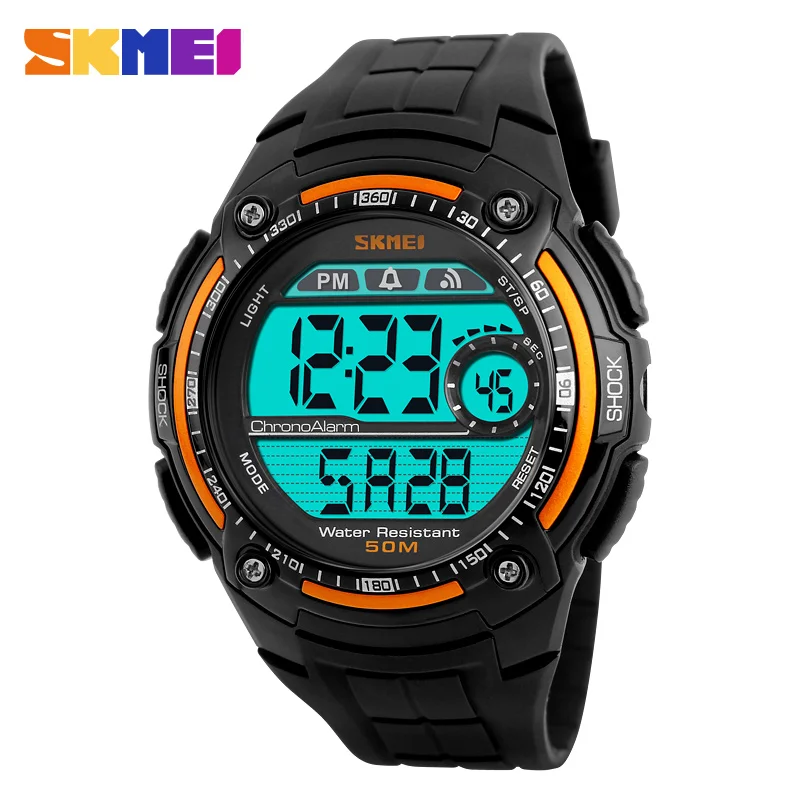 how to set alarm on skmei watch