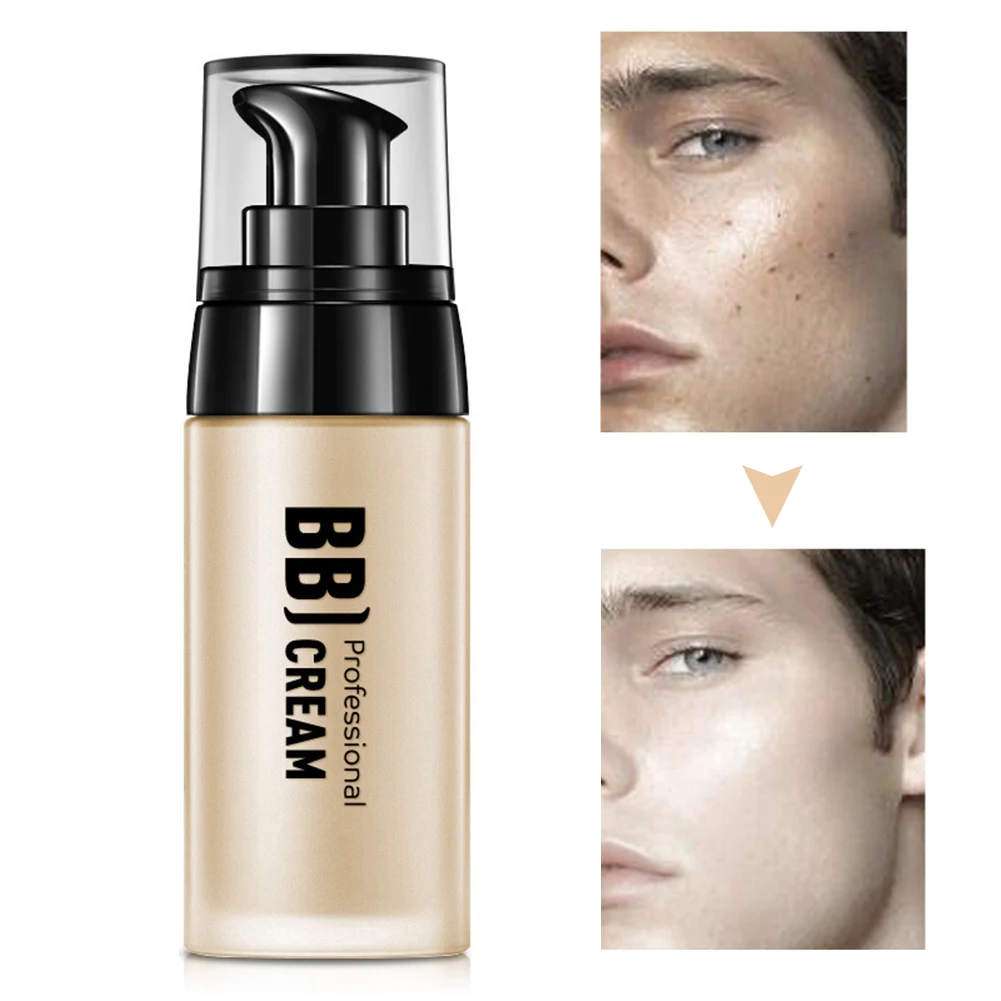 40ml Perfect BB cream Face Care Foundation Base BB CC Cream Makeup Men Face Cream Natural Whiten Skin Care Foundation Base J22