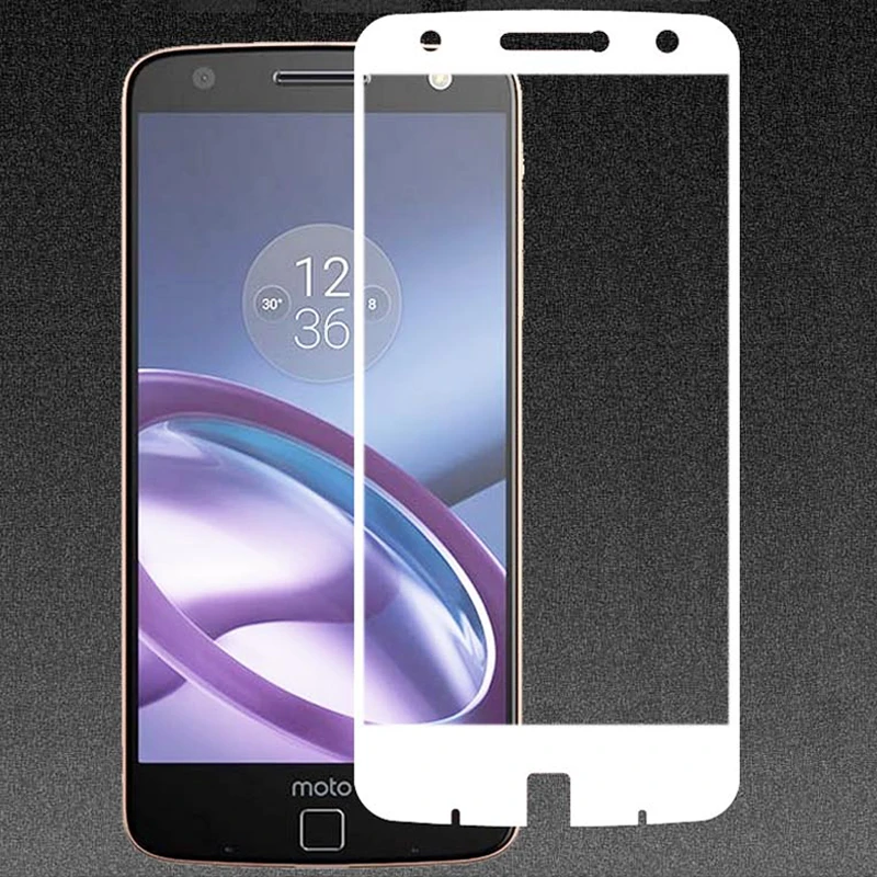 Закаленное стекло с полным покрытием для Motorola MOTO Z Force Защитная пленка экрана Moto