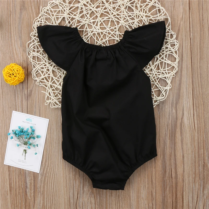 Recién Nacido bebé niñas colmena Romper verano Babys chica manga corta negro/rojo Romper 2018 nuevo Bebes mono lindo bebé niña ropa Recién Nacido bebé niñas colmena Romper verano Babys chica manga corta negro/rojo Romper 2018 nuevo Bebes mono lindo bebé niña ropa