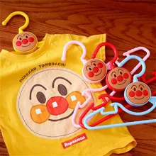 Детские Вешалки для одежды Anpanman, 5 шт., сушилка для детской одежды, органайзер для одежды, пластиковый шкаф, вешалка для детской одежды, вешалки для белья Детские Вешалки для одежды Anpanman, 5 шт., сушилка для детской одежды, органайзер для одежды, пластиковый шкаф, вешалка для детской одежды, вешалки для белья
