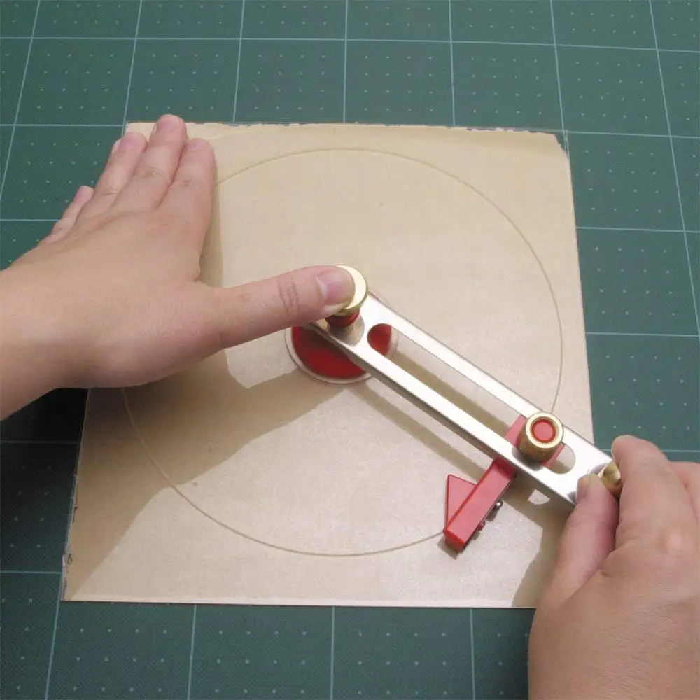 

circal plastic Plexiglass compass cutter of round model hole ,universal circular cutting light metal hole punching tool