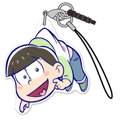 Осомацу-cан брелок игрушка Мацуно Осомацу Karamatsu choroмацу ичимацу Jyushimatsu фигура телефон ремни акриловая сумка peadant - Цвет: B3
