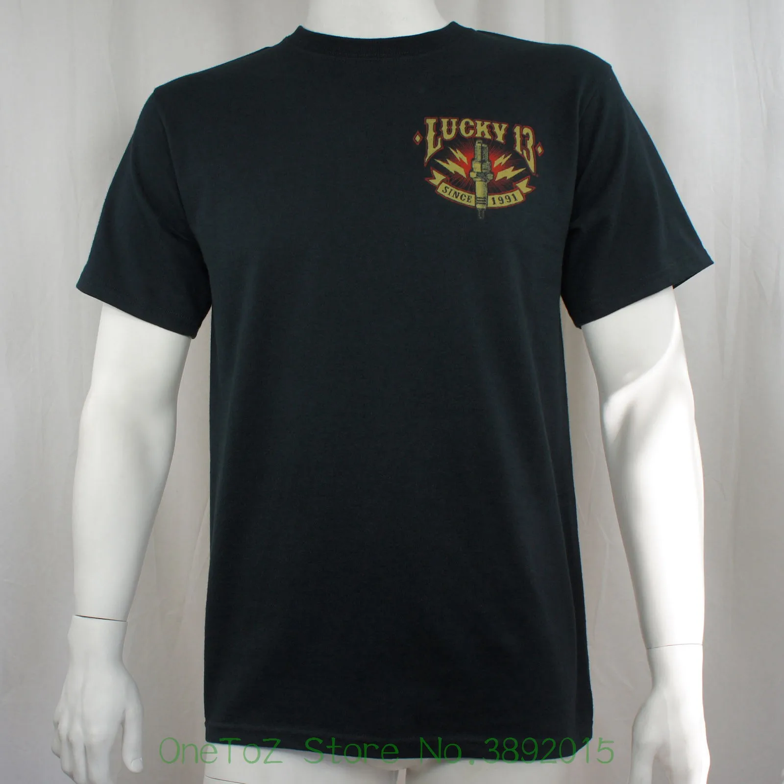 Jual O Leher Kemeja Ditambah Ukuran T shirt Otentik Beruntung 13 Amped Grease Gas Darah Kemuliaan Nyali T shirt Ml Xl Xxl 3xl Baru Murah O Leher Kemeja Ditambah Ukuran T shirt Otentik Beruntung 13 Amped Grease Gas Darah Kemuliaan Nyali T shirt Ml Xl Xxl 3xl Baru