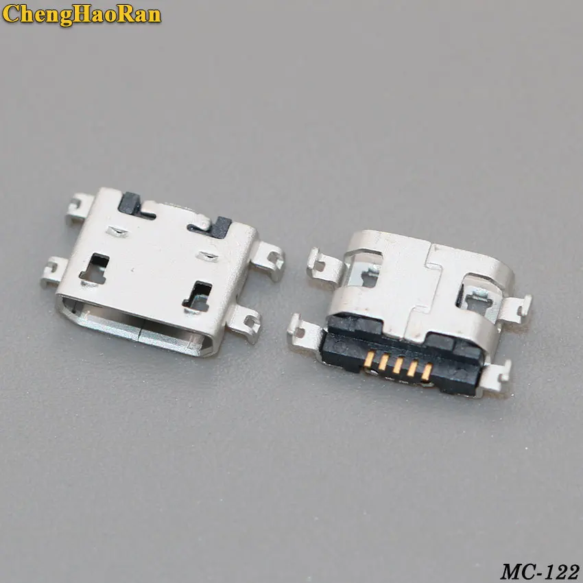 ChengHaoRan 10 шт. Micro USB разъем для зарядки HUAWEI Y511-T00 Y511-U00 Alcatel One Touch Idol Dual OT6040 6040D/E |