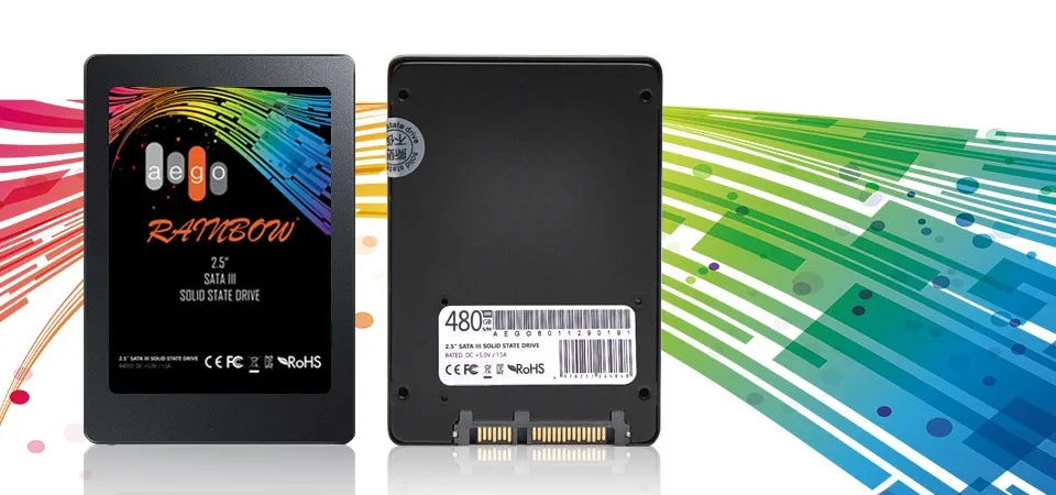AEGO высокая производительность 2,5 дюйма SATAIII SSD 120 ГБ 3D Nand Flash твердотельный диск 240 ГБ 480 ГБ 960 ГБ SSD High Скорость для ПК Тетрадь