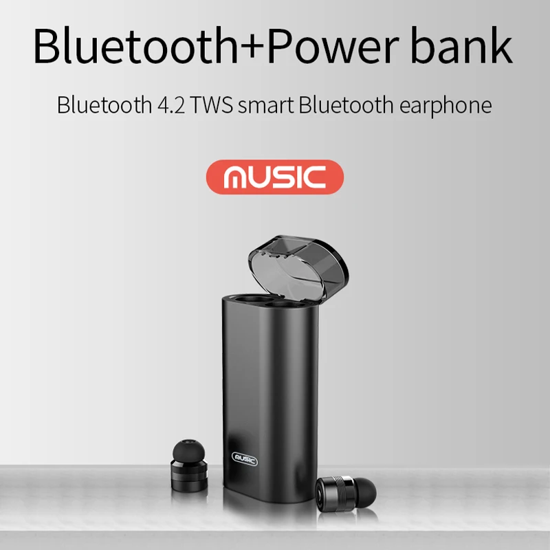 M2-TWS Мини Беспроводная bluetooth наушники с шумоподавлением телефон гарнитура