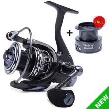 Pre-Loading Spinning Wheel Worm Shaft Structure 13BB 2000 3000 4000 Series Lure Spinning Fishing Reel With Carbon Fiber Handle