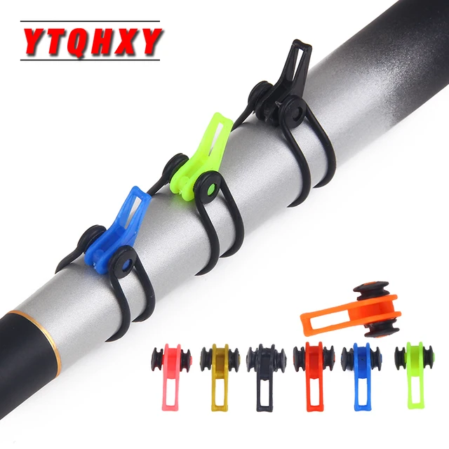 10Pcs/Bag Plastic Fishing Hook Keeper for Fishing Rod Pole 
