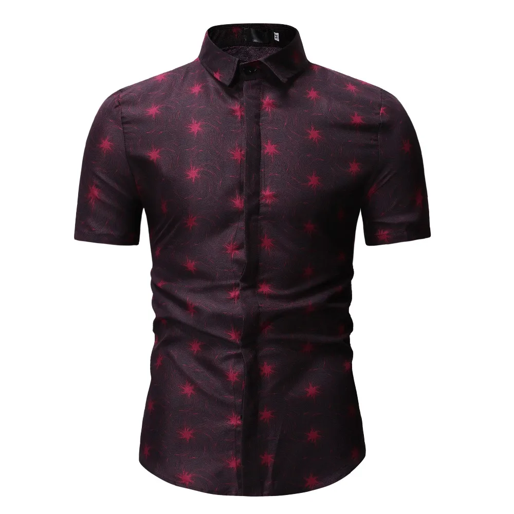 New Summer Fashion Mens Shirt Slim Fit Short Sleeve Floral Shirt Mens Clothing Trend Plus Size Mens Casual Hawaii Flower Shirts New Summer Fashion Mens Shirt Slim Fit Short Sleeve Floral Shirt Mens Clothing Trend Plus Size Mens Casual Hawaii Flower Shirts