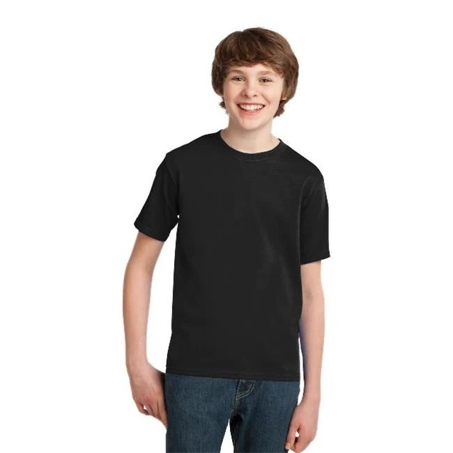 Port & Company PC61Y Youth Essential Tees Jet Black - Extra Small