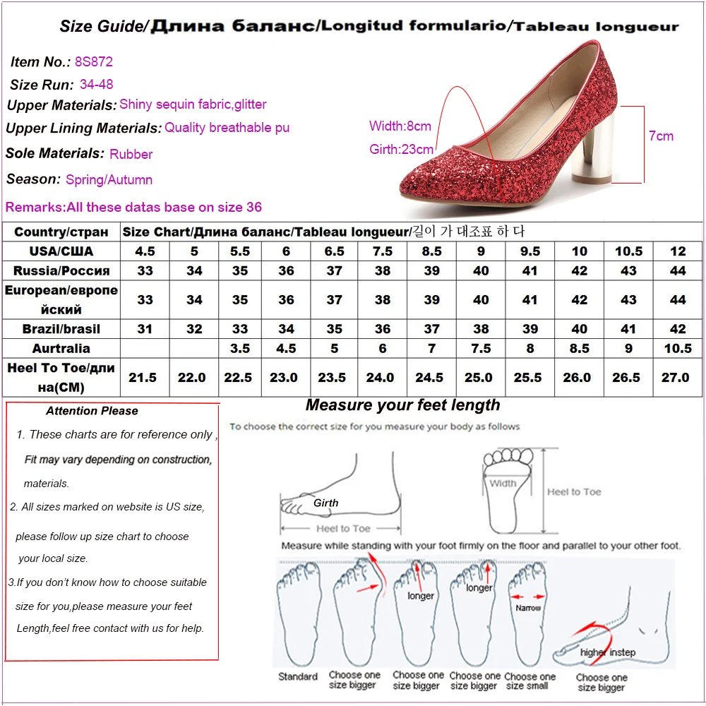women shoes size New