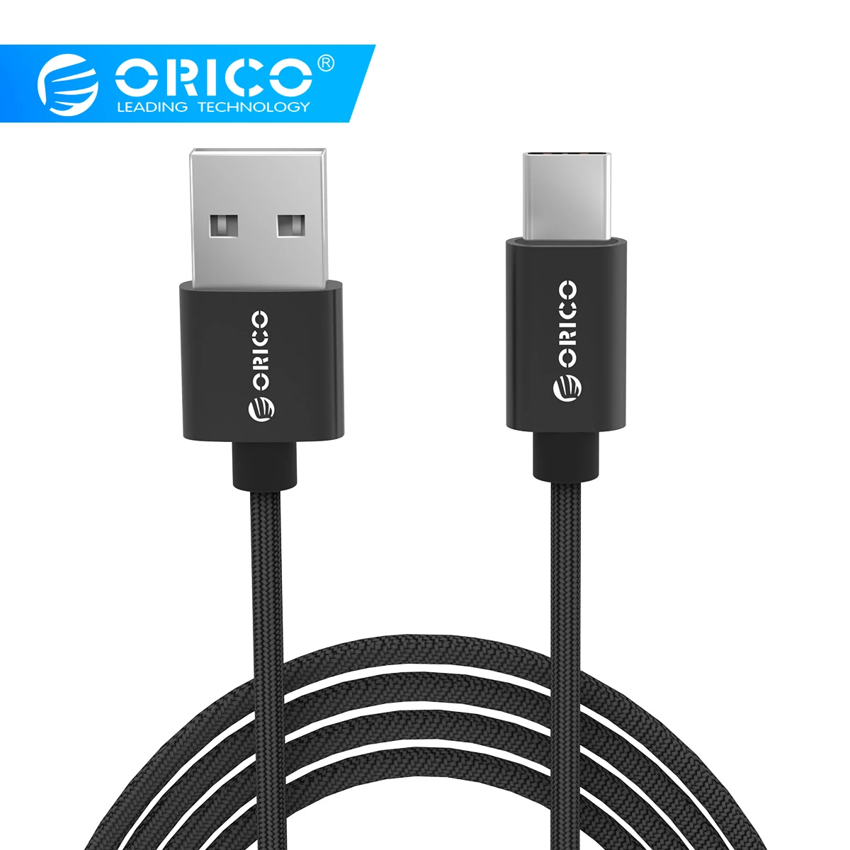 ORICO USB кабель для samsung S8 usb type C кабель зарядного устройства для huawei Mate9 10 P9 10 Xiaomi кабель для мобильного телефона 3A type-C кабель