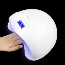 Sun5 Plus 48W Nail Dryer Dual UV Led Lamp For All Types Gel 36LEDs UV Lamp Nail Machine Smart Timer LCD Display Salon Tool