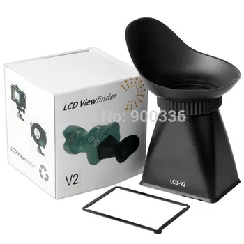 

Hot Sale! New Dustproof 2.8X 3.0" LCD Viewfinder Extender V2 for Canon 550D Camera