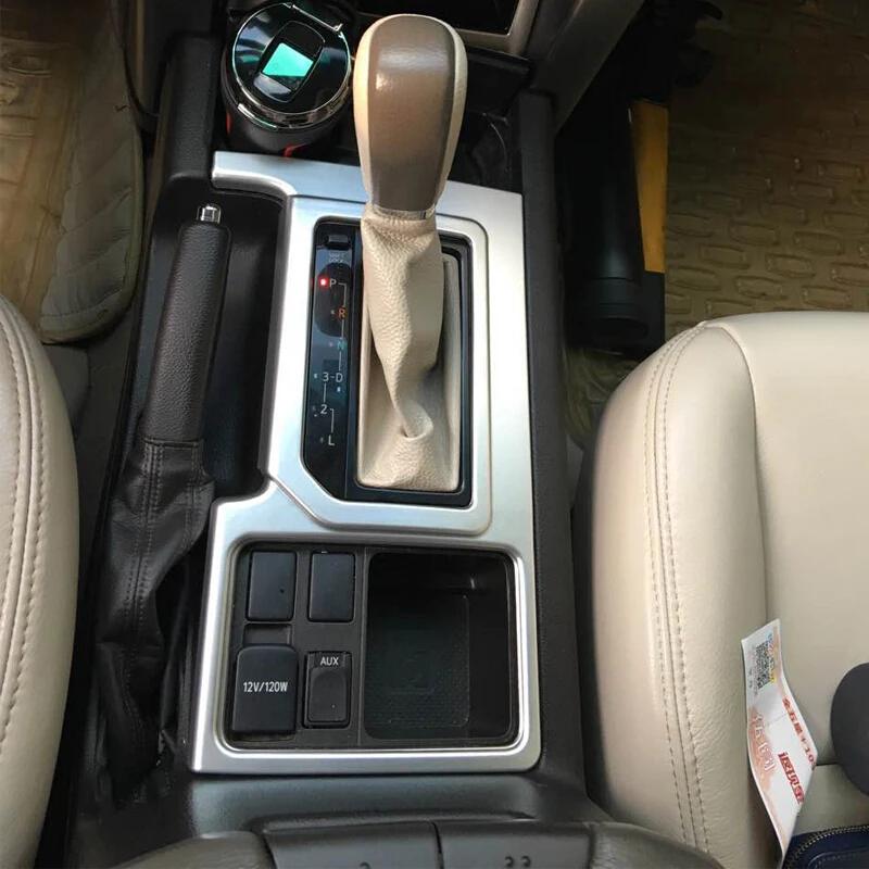 Для Toyota Prado 2010 2011 2012 2013 2014 2015 2016 2017 ABS матовая ручка переключения рулевого