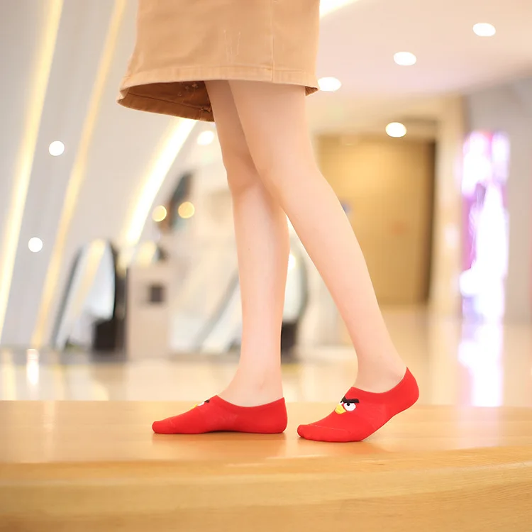 Calcetines Mujer носки для девочек товары птиц лодка Костюмные летние дышащие