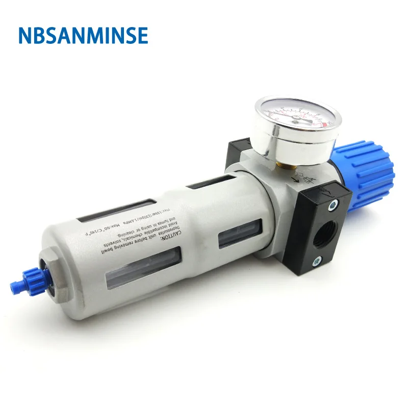 NBSANMINSE DFR M5 1/8 1/4 3/8 1/2 1 регулятор воздушного фильтра одна деталь источник
