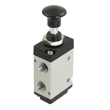 3R210 1/" трубная резьба 3 способ 2 положения ручной рычаг электромагнитный клапан