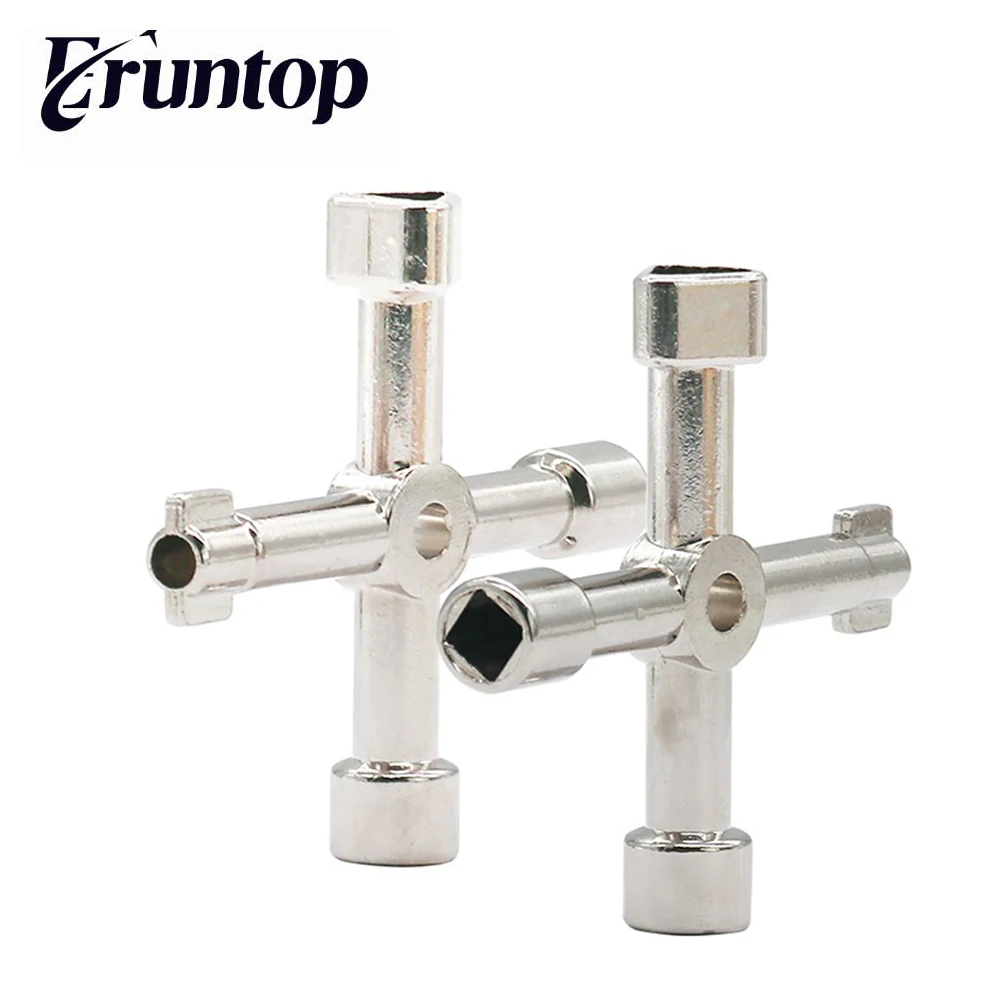 

1pcs Eruntop Elevator inside the triangle key wrench trolley train subway high iron meter distribution box control cabinet valve
