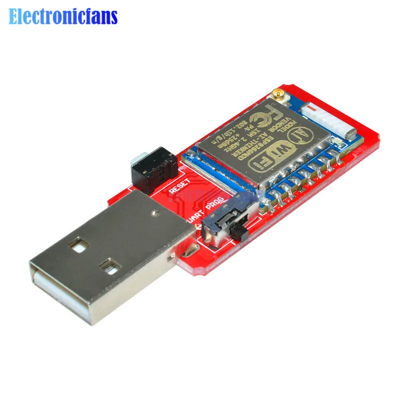 CH340 CH340G USB в ESP8266 ESP 07/01S беспроводной Wi Fi модуль разработки Встроенная антенна