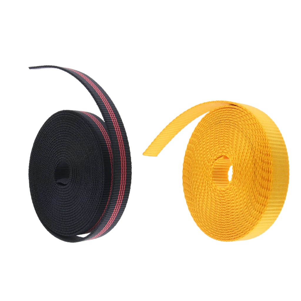 23KN Flat Strap Rope Runner Webbing Sling Belt for Mountaineering Rock Climbing Caving Rappelling Rescue Climbing Flat Strap 