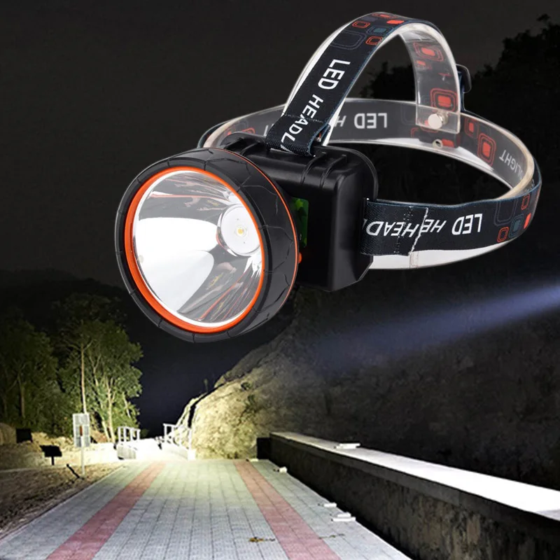 Super Bright LED Headlamp Rechargeable Headlight 5000 Lumens for