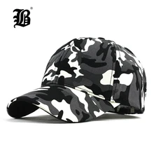 [FLB] Snow Camo Baseball Cap Men Tactical Cap Camouflage Snapback Hat For Men High Quality Bone Masculino Dad Hat Trucker F187