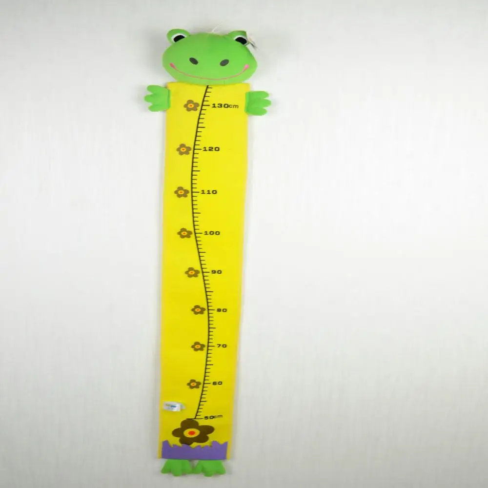 Детские подвесные Мультяшные животные плюшевые высота линейки для детей - Цвет: frog