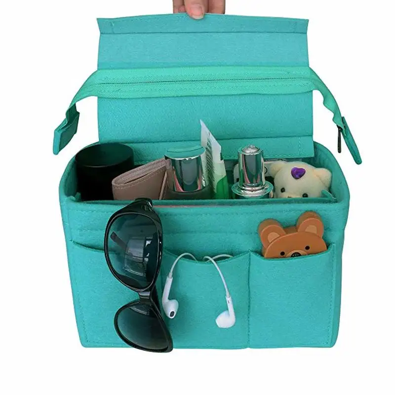 Косметический Органайзер, войлочная сумка-вкладыш для сумочки, дорожный Внутренний кошелек, портативный косметический мешок, подходит для Neverfull MM GM PM Speedy
