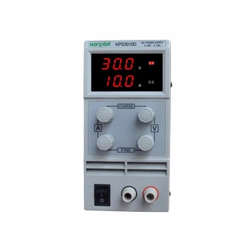 

Adjustable High Precision Double LED Display Switching DC Power Supply Protection 30V 10A 110V / 220V 0.1V/0.01A KPS 3010D