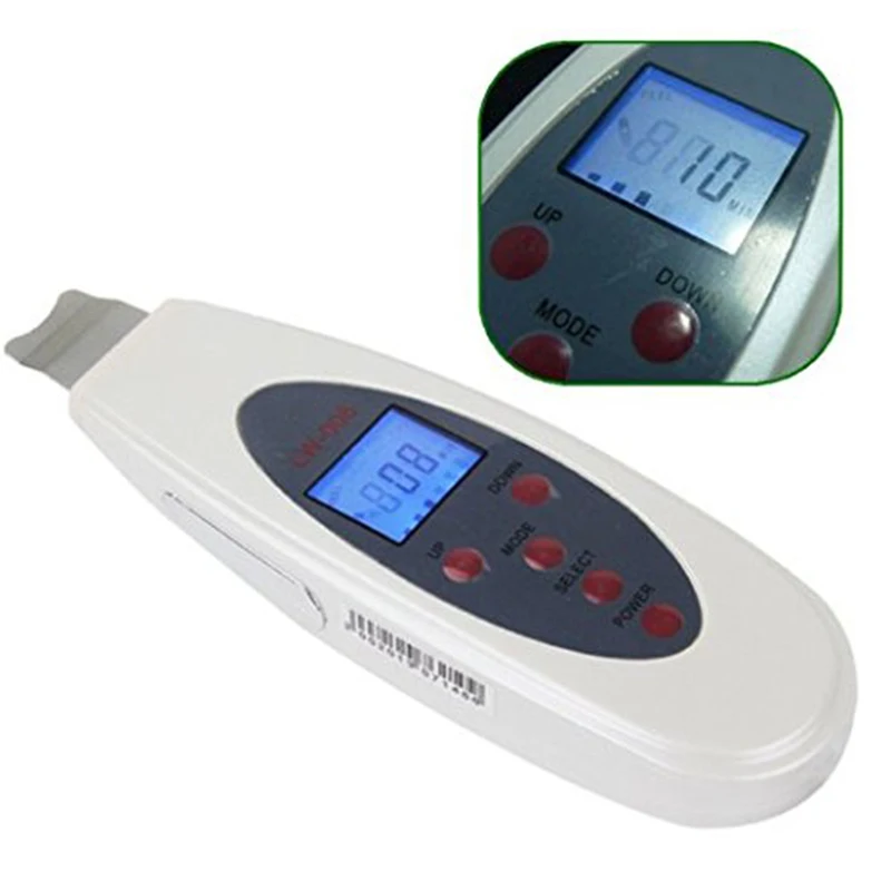

Ultrasonic Skin Scrubber Deep Cleanser Face Cleaning Acne Removal Facial Spa Massager Ultrasound Peeling Clean Tone Lift