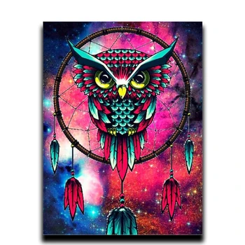 

Diamond cross stitch painting Square \ Round diamond embroidery animal full diamond Mosaic living room decoration owl