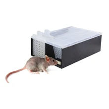 Бытовая ловушка для мыши пластиковая крыса клетка с ловушкой для борьбы с вредителями Мышь ловушка грызунов Отпугиватель крыс клетка приманка Хомяк Мышь ловушка