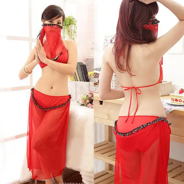 US $16.17 |Sexy Red Arab Latin Dance Belly Dancer Sex Costumes Sexy  Lingerie Cheap For Women Adult Porn Seduction Dress Sex Games Clothes à¹ƒà¸™  Sexy Red ...