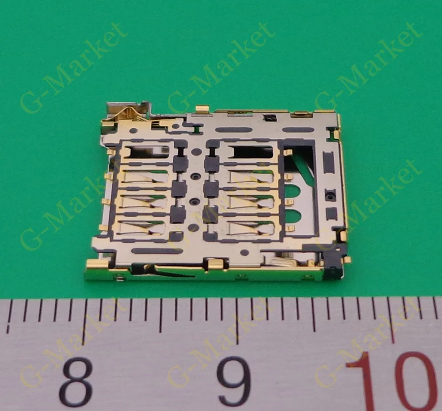 5 шт. разъём для чтения Sim карт Google Nexus 7 2 го поколения|connector socket|connector tconnector sim card |