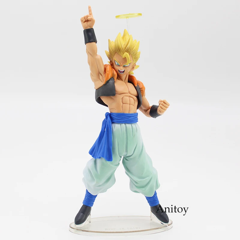 Dragon Ball Z Gogeta Super Saiyan Com figuation Gogeta vol.1 ПВХ фигурка Коллекционная модель игрушки 21 см