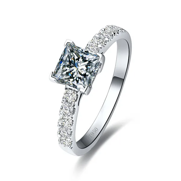 factory price 1ct princess cut synthetic diamonds ring engagement 925 sterling silver wedding jewelrychina - Wedding Rings For Women Cheap factory price 1ct princess cut synthetic diamonds ring engagement 925 sterling silver wedding jewelrychina - Wedding Rings For Women Cheap