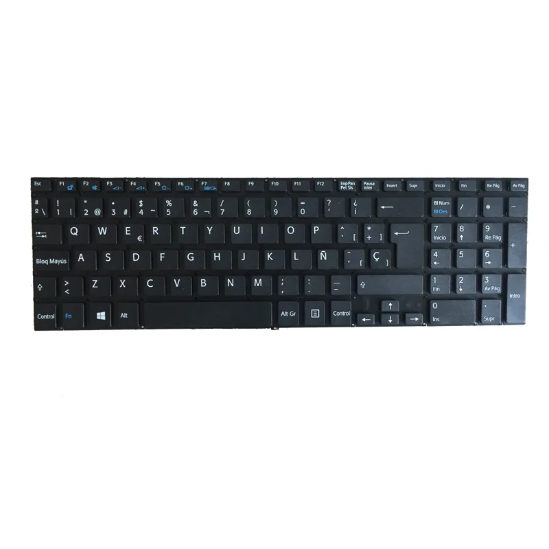 Новая испанская клавиатура для ноутбука Sony Vaio Fit 15 SVF15 SVF15A SVF15E SVF15A16CXB SVF15N17CXB SVF152100C