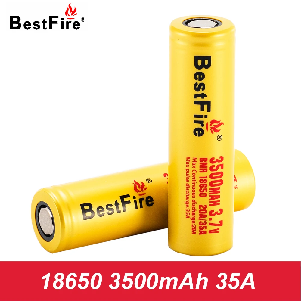 

18650 Battery 3500mAh 35A for SMOK Al85 X PRIV Mag Alien Vape Wismec Luxotic Tesla Invader 3 WYE Punk Eleaf iStick Pico A134