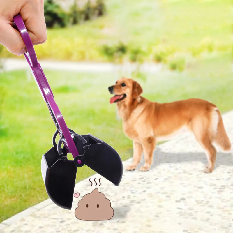 thumbnail image 2 of 23.7 Inches Long Handle Pet Jaw Poop Scooper For Large Small Dogs 2 of 13