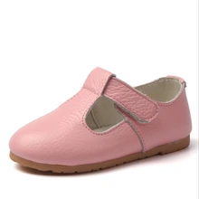 Genuine Leather Girls shoes Fashion Sneakers 2016 Spring Children Shoes Cute for Kids Brand Girls Boys