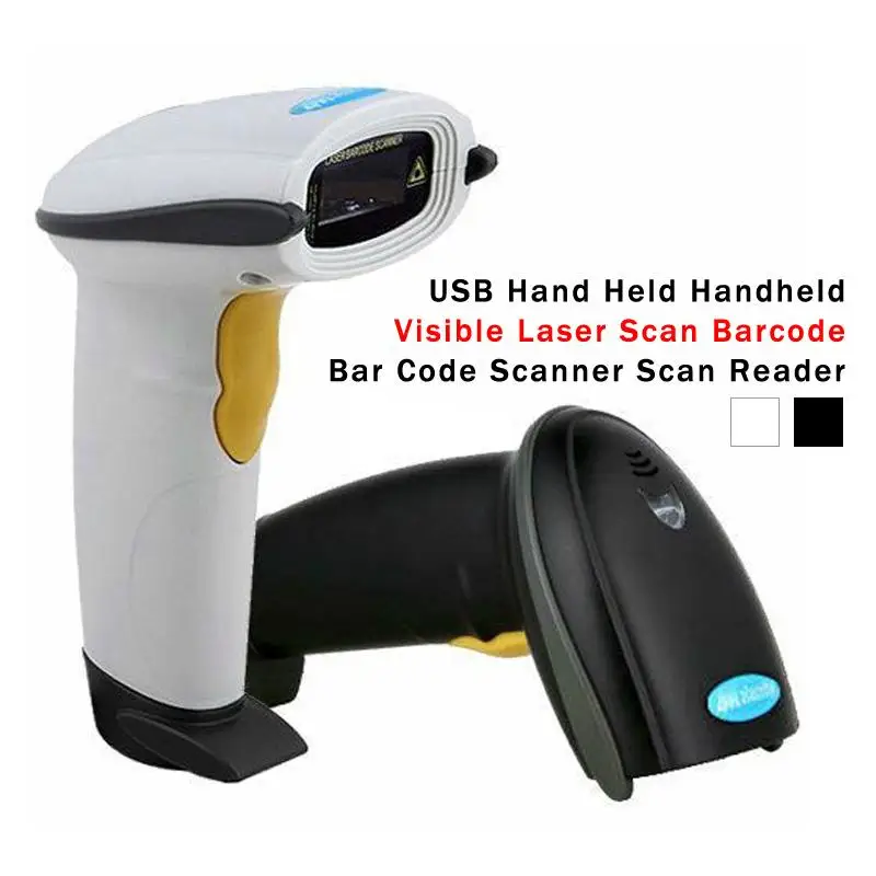 High Quality Portable USB Handheld Visible Laser Scan Barcode Bar Code