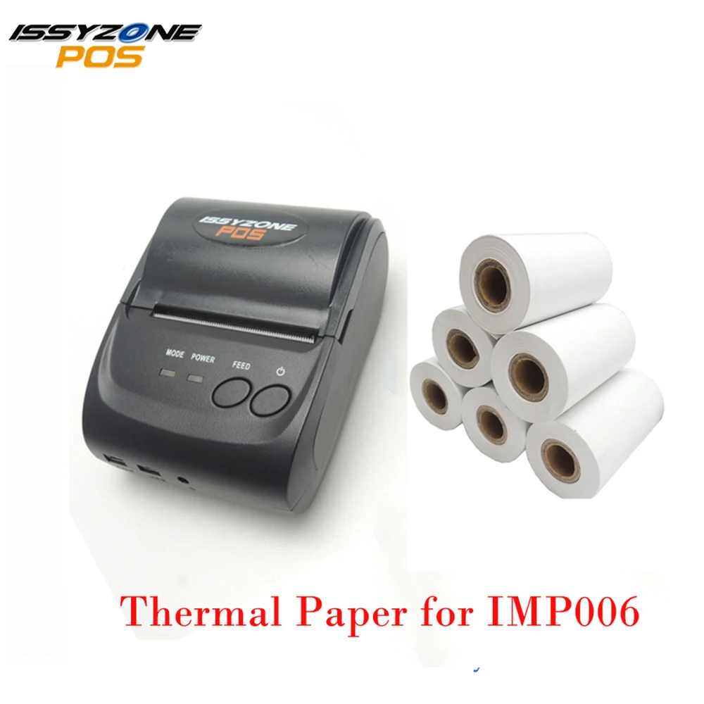 

IMP006 Thermal paper Receipt printer cash register paper 58*40mm for Mobile POS mobile Portable printer PDA